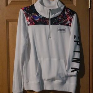 VS Pink Quarter-Zip Jacket